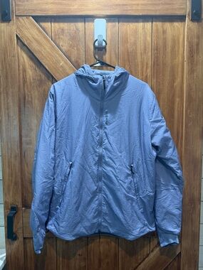 Lightweight Hooded Jacket in Dusty Lavender